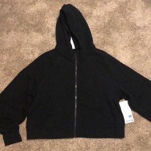 Lululemon Black Lose Fitting Zip Up Jacket